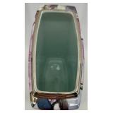 Hand-Painted Seltmann Weiden Western Germany Square Porcelain Vase