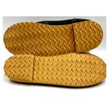 2 Pairs of Slouch Boots Size US 7 - Tan Faux Suede and Black Faux Leather with Fleece Lining