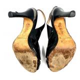 Cole Haan Black Patent Leather High Heel Shoes, Size 9 AA Set of 2 Pairs