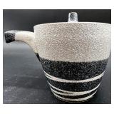 Japanese Stoneware Tea Set with 5 Cups and Teapot