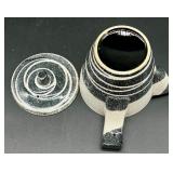 Japanese Stoneware Tea Set with 5 Cups and Teapot