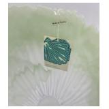 Textured Glass Vase Made in Turkey