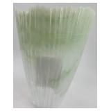 Textured Glass Vase Made in Turkey