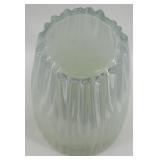 Textured Glass Vase Made in Turkey