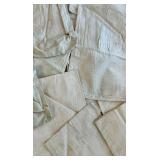 Lot of 16 Canvas Bank Cash Bags in Assorted Sizes