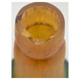 Set of 5 Vintage Mercury Glass Epergne Trumpet Vases