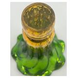 Set of 5 Vintage Mercury Glass Epergne Trumpet Vases