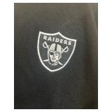Pair of XL Logo Polo Shirts - Raiders NFL Cutter & Buck and Jaguar Nike