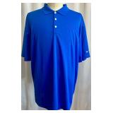 Pair of XL Logo Polo Shirts - Raiders NFL Cutter & Buck and Jaguar Nike