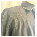 Set of 2 Roar Long Sleeve Button Up Shirts with Embroidery XL