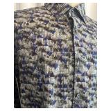 Boss and Bugatchi XL Dress Shirts - Patterned and Solid Black