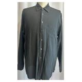 Boss and Bugatchi XL Dress Shirts - Patterned and Solid Black