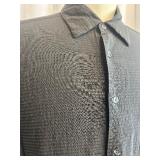 Boss and Bugatchi XL Dress Shirts - Patterned and Solid Black