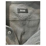 Boss and Bugatchi XL Dress Shirts - Patterned and Solid Black