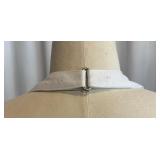 Oscar de la Renta Formal White Tuxedo Shirt and 2 matching Vests, Size 17/34