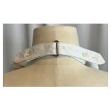 Oscar de la Renta Formal White Tuxedo Shirt and 2 matching Vests, Size 17/34