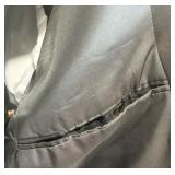 Giorgio Fellini Black Wool Tuxedo Suit with Vest and Pants