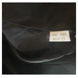 Giorgio Fellini Black Wool Tuxedo Suit with Vest and Pants