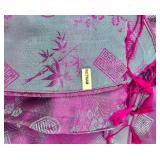 Collection of 12 Vintage Scarves - Silk, Nylon, Rayon & More Assorted Styles