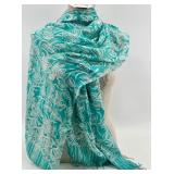 Collection of 12 Vintage Scarves - Silk, Nylon, Rayon & More Assorted Styles