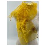 Collection of 12 Vintage Scarves - Silk, Nylon, Rayon & More Assorted Styles