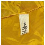 Collection of 12 Vintage Scarves - Silk, Nylon, Rayon & More Assorted Styles