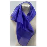 Collection of 12 Vintage Scarves - Silk, Nylon, Rayon & More Assorted Styles