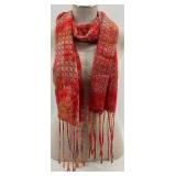 Collection of 12 Vintage Scarves - Silk, Nylon, Rayon & More Assorted Styles