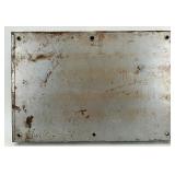 Vintage Gillette Metal Store Counter Display Case