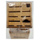 Wusthof Wooden Knife Block with Multiple Slots - NIB
