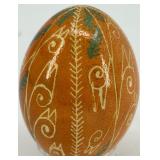 Set of 6 Hand-Painted Ukrainian Pysanky Eggs