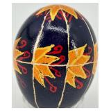 Set of 6 Hand-Painted Ukrainian Pysanky Eggs