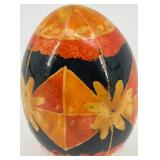 Set of 6 Hand-Painted Ukrainian Pysanky Eggs