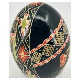 Set of 6 Hand-Painted Ukrainian Pysanky Eggs