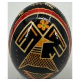 Set of 5 Ukrainian Pysanka Hand-Painted Eggs