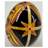 Set of 5 Ukrainian Pysanka Hand-Painted Eggs