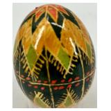 Set of 5 Ukrainian Pysanka Hand-Painted Eggs