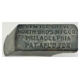 Vintage Collectibles Lot: North Bros Ice Shaver, Matchbooks, Tin Containers & More