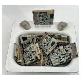 Vintage Collectibles Lot: North Bros Ice Shaver, Matchbooks, Tin Containers & More