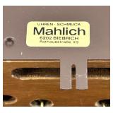 Junghans Mid-Century Modern Wall Clock with Pendulum and Chains