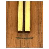 Junghans Mid-Century Modern Wall Clock with Pendulum and Chains