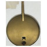 Junghans Mid-Century Modern Wall Clock with Pendulum and Chains