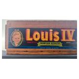 Set of 3 Vintage Wooden Fruit Crates with Branding