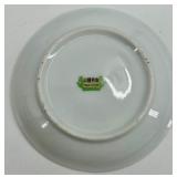 Vintage China Coffee Cup and Saucer Set with Geometric Pattern - 12 Cups and 12 Saucers