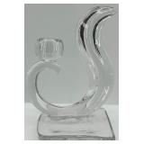 Set of 5 Crystal Candle Holders Including Lead Crystal Designs including New Martinsville by Viking Glass