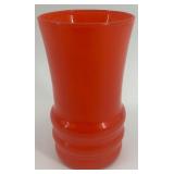 Set of 8 Vintage Anchor Hocking Red Glass Tumblers
