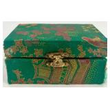 Perry Ellis Domino Print Scarf with Decorative 8 Ben Wa / Ball Baoding Balls in Box