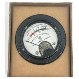 Marine Instrument Set with Airguide Tachometer, Speedometer, and Honeywell Thermometer