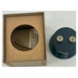 Marine Instrument Set with Airguide Tachometer, Speedometer, and Honeywell Thermometer