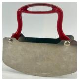 Vintage Kitchen Gadget Set: Jiffy Whip Cream Whipper, Pastry Scraper, and Mirro Cooky Press for Spritz Cookies